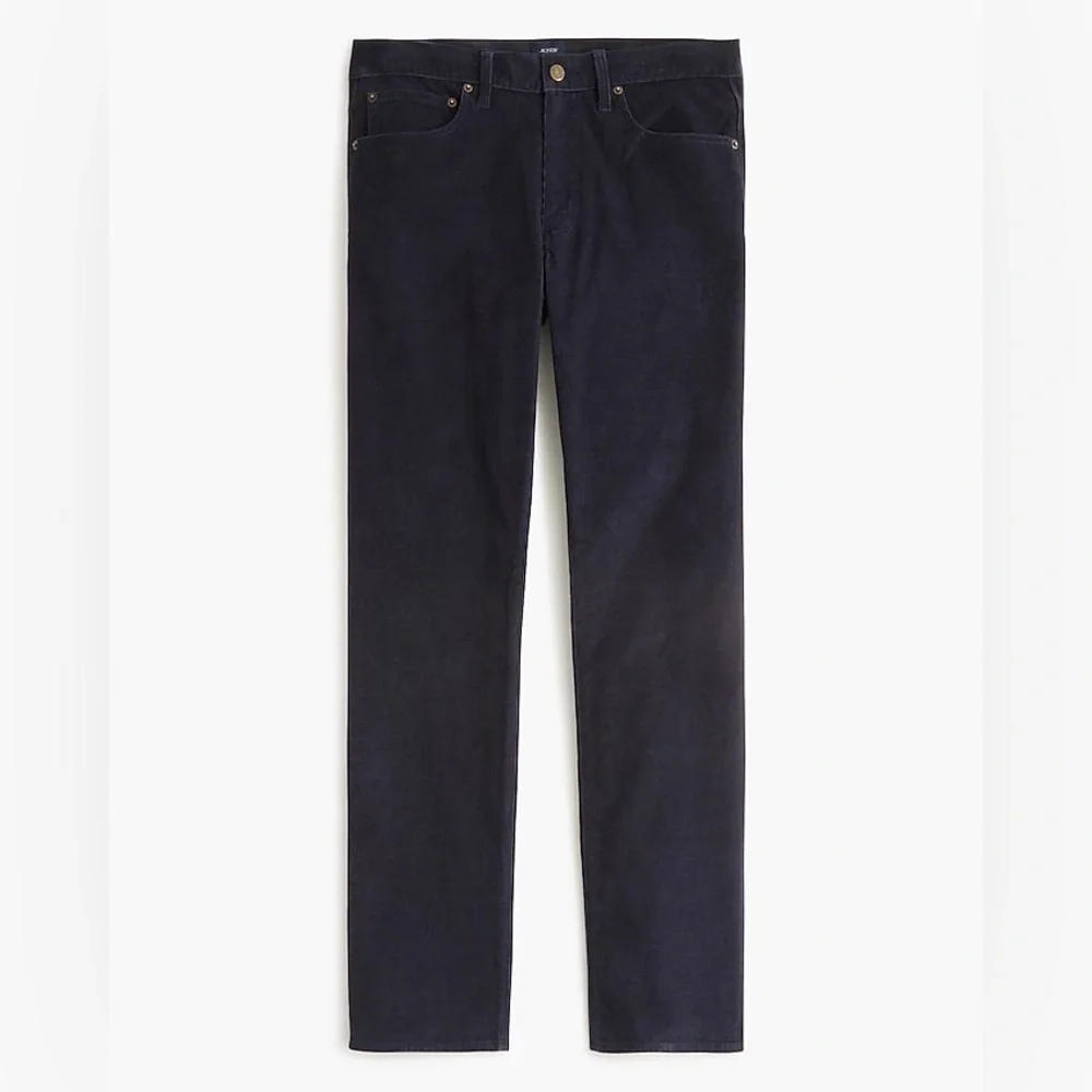 J. Crew Men’s The Sutton Corduroy Navy Blue Pants Size 29x32